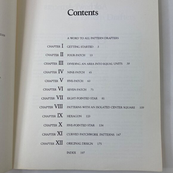 Vintage Patchwork Patterns Book By Quilting Genius Jinny Beyer Craft Guide - Picture 3 of 8